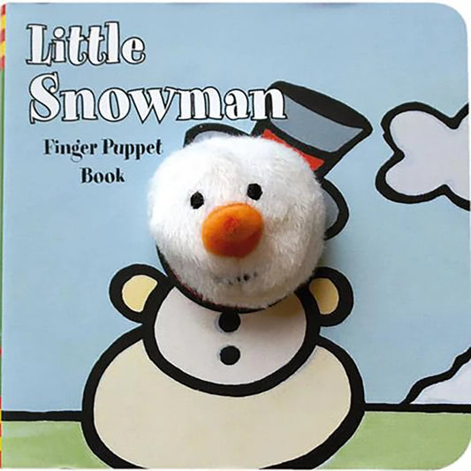 Little Snowman Finger Puppet Book - Best for Ages 0 to 2 - US 1617