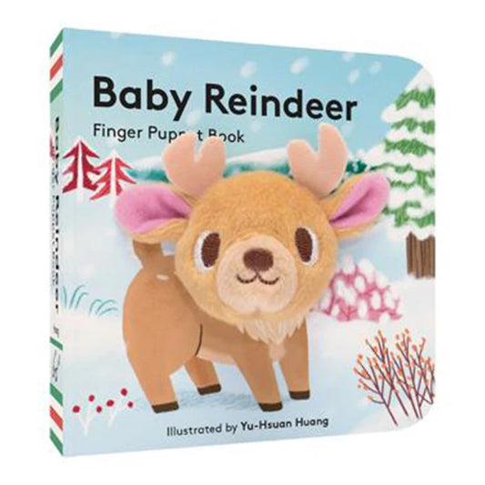 Baby Reindeer Finger Puppet Book - - Fat Brain Toys - US 2612