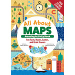 All About Maps Amazing Activity Book - Best Books for Ages 4 to 11 - US 6801
