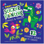 First Fun Sticker Painting - Animals &amp; Friends - Best for Ages 3 to 7 - US 3770