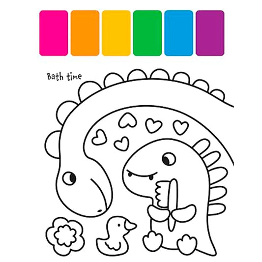 My First Painting Book - Dinosaurs - - Fat Brain Toys - US 9751