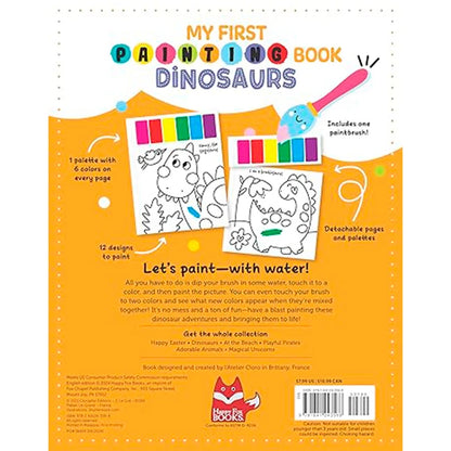 My First Painting Book - Dinosaurs - - Fat Brain Toys - US 9751