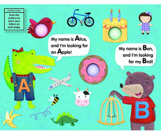 Poke-A-Dot An Alphabet Eye Spy - Best Books for Babies - US 1615