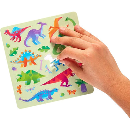 On-The-Go Play Again! Reusable Sticker Fun - Daring Dinos - US 1245