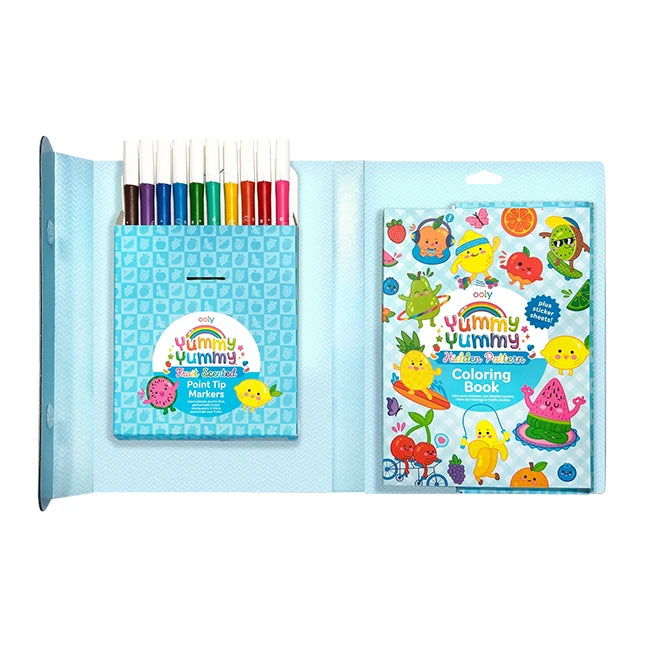 Yummy Yummy Scented Coloring Kit - - Fat Brain Toys - US 3402