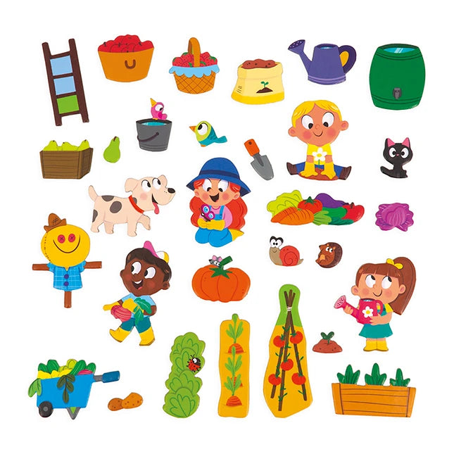 MagnetiStories the Garden - - Fat Brain Toys - US 1603
