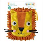 Sensory Snuggables Cloth and Puppet Book - Lion - - Fat Brain Toys - US 7719