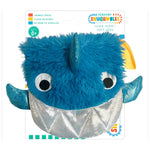 Sensory Snuggables Shark Puppet Soft Book - - Fat Brain Toys - US 7938