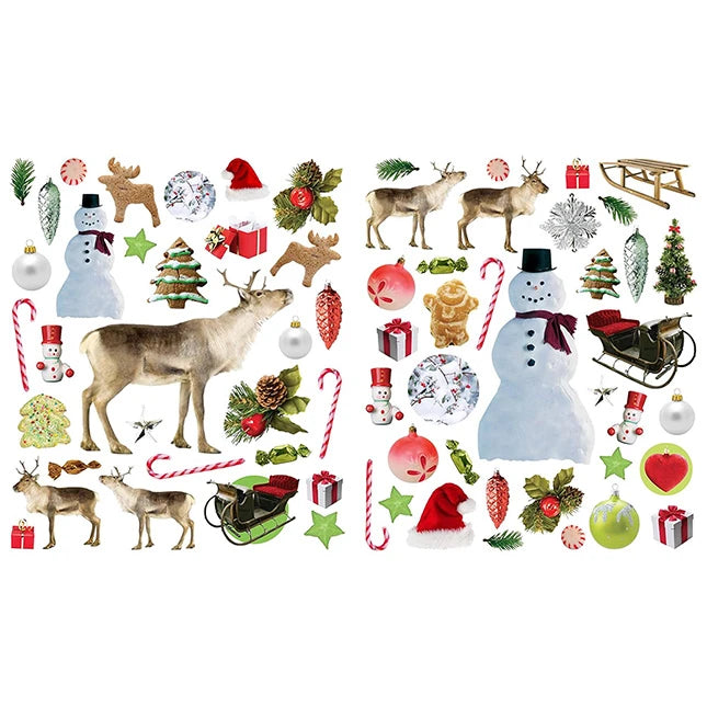 Eyelike Reusable Sticker Book - Christmas - Best for Ages 3 to 5 - US 1827