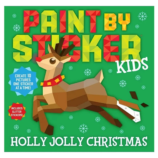 Paint By Sticker Kids - Holly Jolly Christmas - Best for Ages 5 to 8 - US 1809