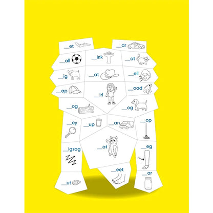 Learn By Sticker - Beginning Phonics - - Fat Brain Toys - US 3226