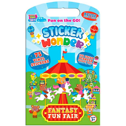 Sticker Magic - Fantasy Fun Fair - - Fat Brain Toys - US 7542