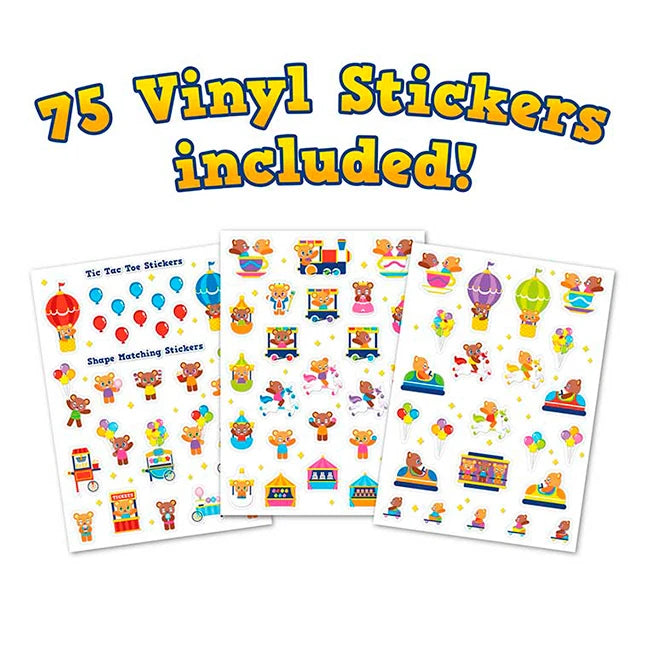 Sticker Magic - Fantasy Fun Fair - - Fat Brain Toys - US 7542
