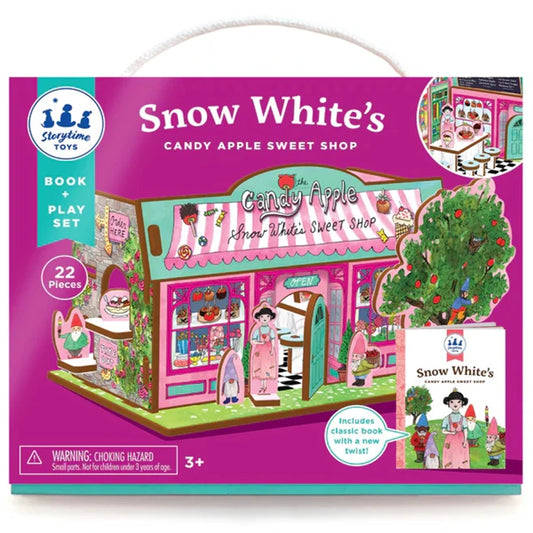 Snow White and the Seven Dwarf's Sweet Shop Small Book and Playset - - US 7170