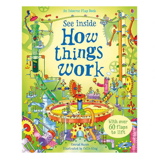 See Inside How Things Work - Best Books for Babies - Fat Brain Toys - US 9104