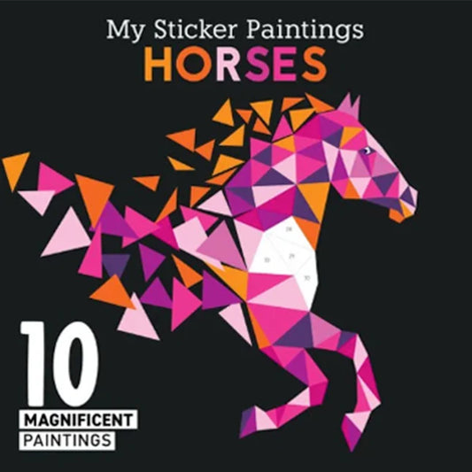 My Sticker Paintings - Horses - Best Arts &amp; Crafts for Ages 5 to 9 - US 2657