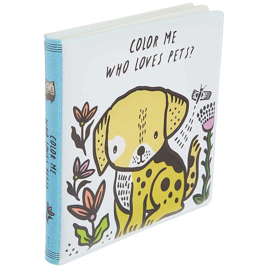 Color Me - Who Loves Pets? Bath Book - - Fat Brain Toys - US 0778