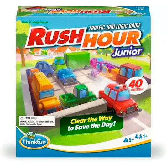 Think Fun Rush Hour Jr. - Best Brainteasers for Ages 5 to 11 - US 4674