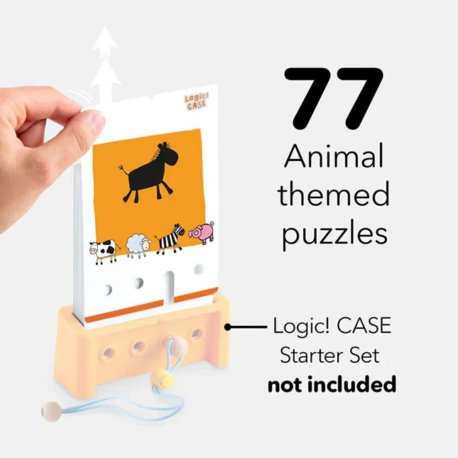 Logic! CASE Extension Set 4+ Animals - - Fat Brain Toys - US 1808