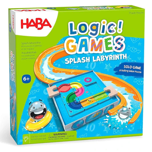Logic! Games - Splash Labyrinth - Best Brainteasers for Ages 6 to 12 - US 5998