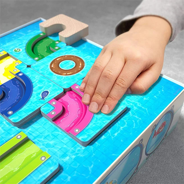 Logic! Games - Splash Labyrinth - Best Brainteasers for Ages 6 to 12 - US 5998