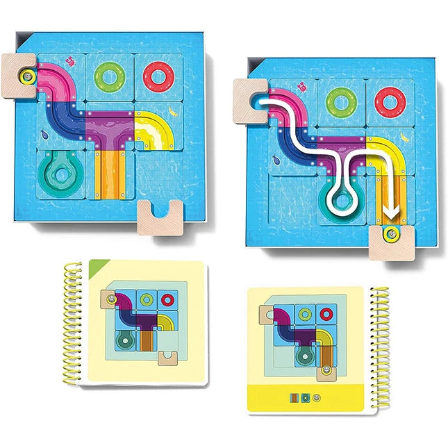 Logic! Games - Splash Labyrinth - Best Brainteasers for Ages 6 to 12 - US 5998