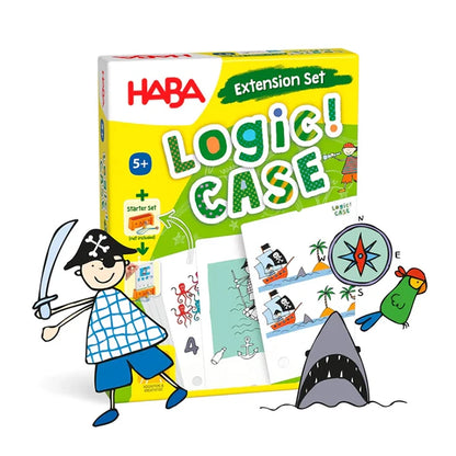Logic! CASE Extension Set 5+ Pirates - - Fat Brain Toys - US 8614