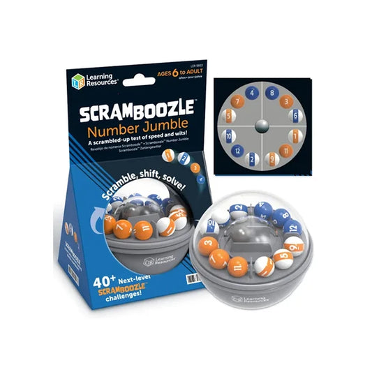Scramboozle Number Jumble - Best Brainteasers for Ages 6 to 12 - US 6266