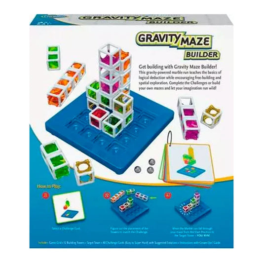 Think Fun Gravity Maze Builder - Best Brainteasers for Ages 5 to 11 - US 5853