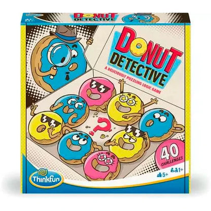Think Fun Donut Detective - Best Brainteasers for Ages 5 to 11 - US 3628