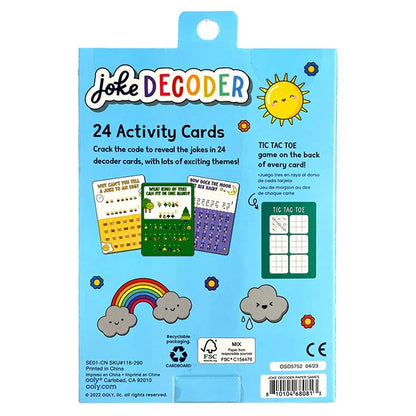 Joke Decoder Activity Cards - Best Brainteasers for Ages 6 to 11 - US 6171