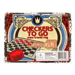 Checkers To Go - Mini Checker Rug - Best Games for Ages 5 to 12 - US 4581