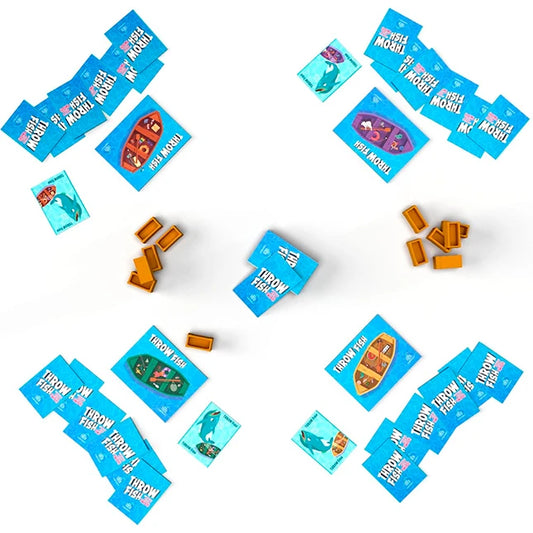 Throw Fish - Best Games for Ages 5 to 12 - Fat Brain Toys - US 6361
