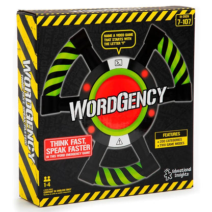 Wordgency - Best Games for Ages 7 to 12 - Fat Brain Toys - US 4103