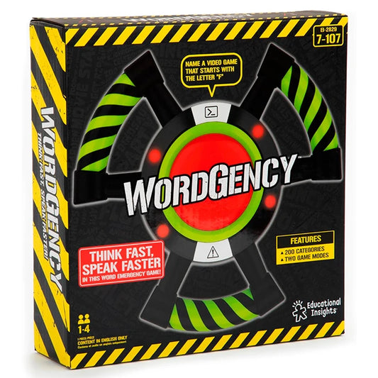 Wordgency - Best Games for Ages 7 to 12 - Fat Brain Toys - US 4103