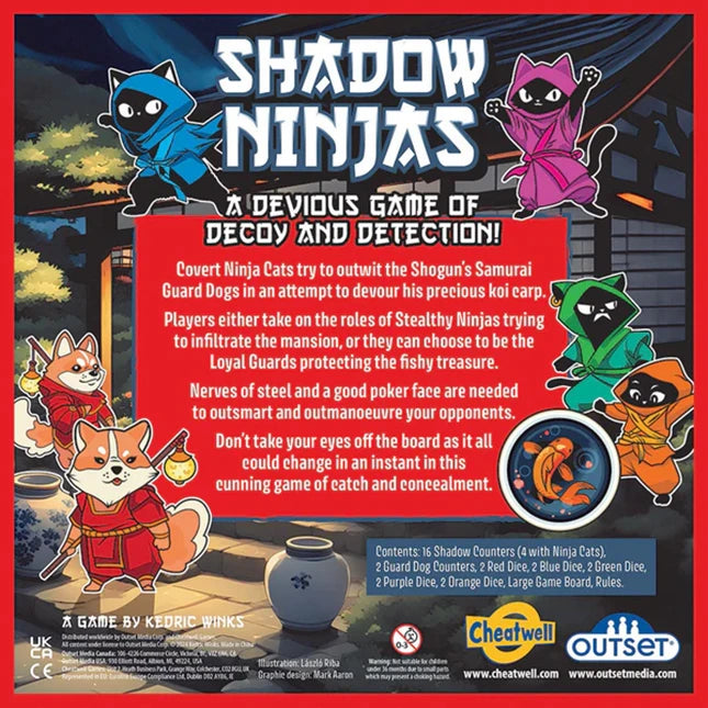 Shadow Ninjas - Best Games for Ages 8 to 12 - Fat Brain Toys - US 5755