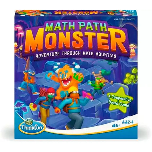 Think Fun Math Path Monster - Best Games for Ages 6 to 11 - US 8741