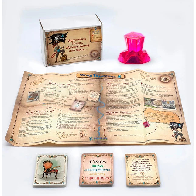 Word Treasures A Pirate's Adventure - - Fat Brain Toys - US 2391