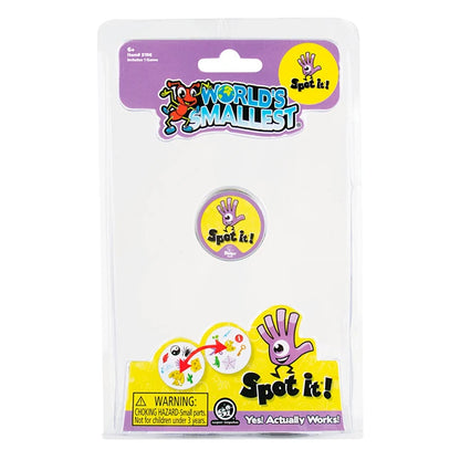 World's Smallest Spot It! Card Game - Best Games for Ages 6 to 12 - US 9675