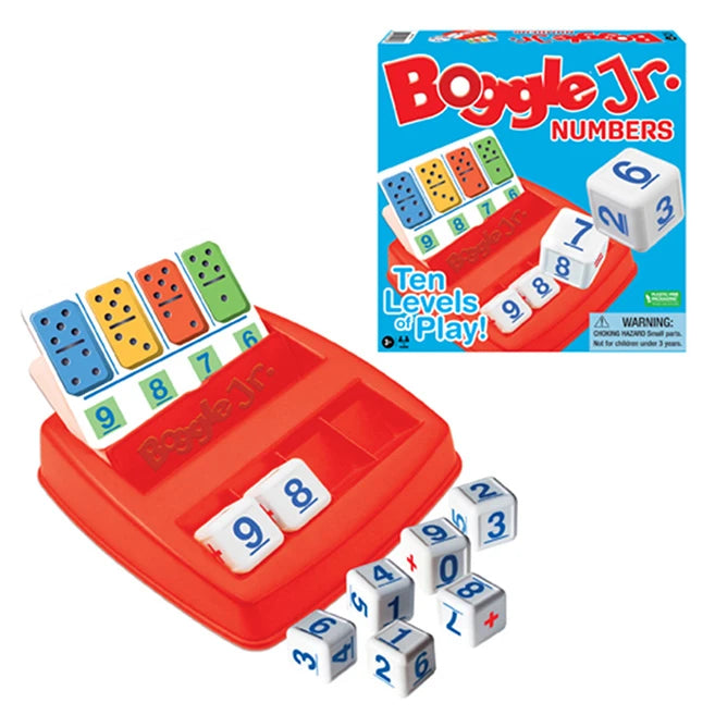 Boggle Jr. Numbers - Best Games for Ages 3 to 7 - Fat Brain Toys - US 3614