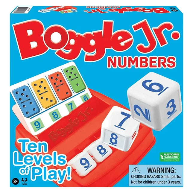 Boggle Jr. Numbers - Best Games for Ages 3 to 7 - Fat Brain Toys - US 3614