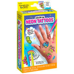 Color In Neon Tattoos - Best Arts &amp; Crafts for Ages 6 to 11 - US 8876
