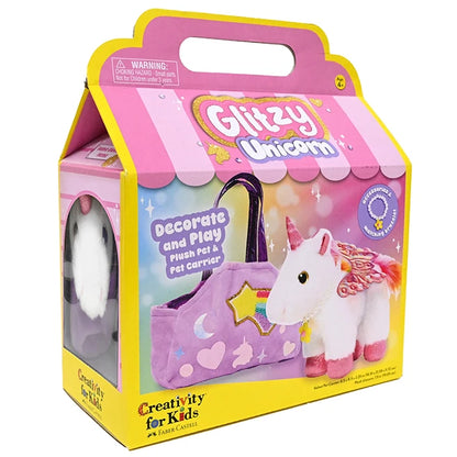 Glitzy Unicorn - Best Arts &amp; Crafts for Ages 4 to 8 - Fat Brain Toys - US 5032