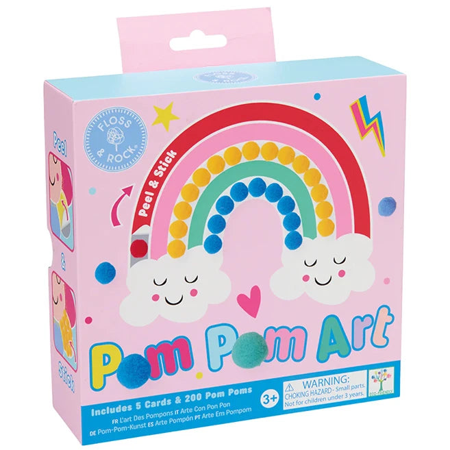 Rainbow Fairy Pom Pom Art - Best Arts &amp; Crafts for Ages 3 to 7 - US 1244