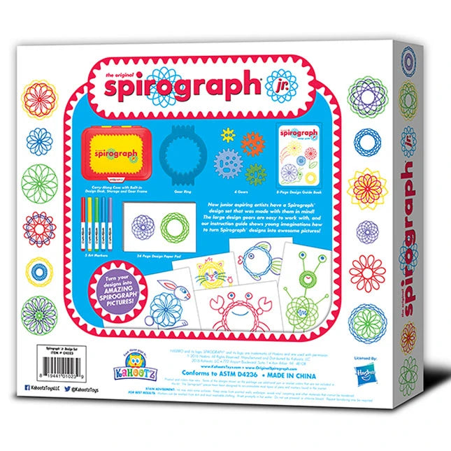 Spirograph Junior - Best Arts &amp; Crafts for Ages 3 to 6 - US 9525