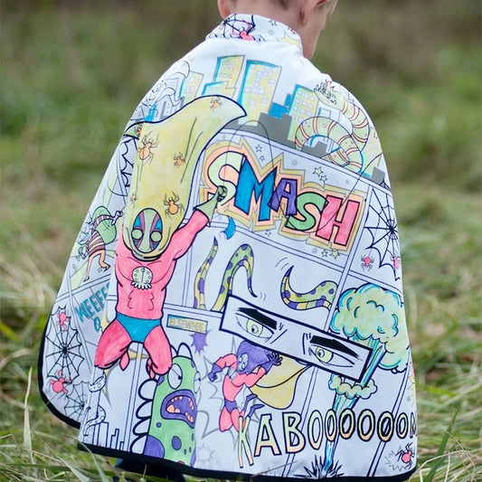 Color-A-Cape Reversible Spider Superhero - Size 4-7 - US 1469