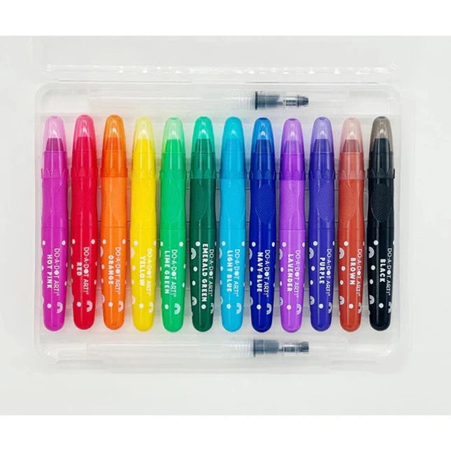 Watercolor Crayon Art Rainbow Bright - Best for Ages 3 to 11 - US 5640