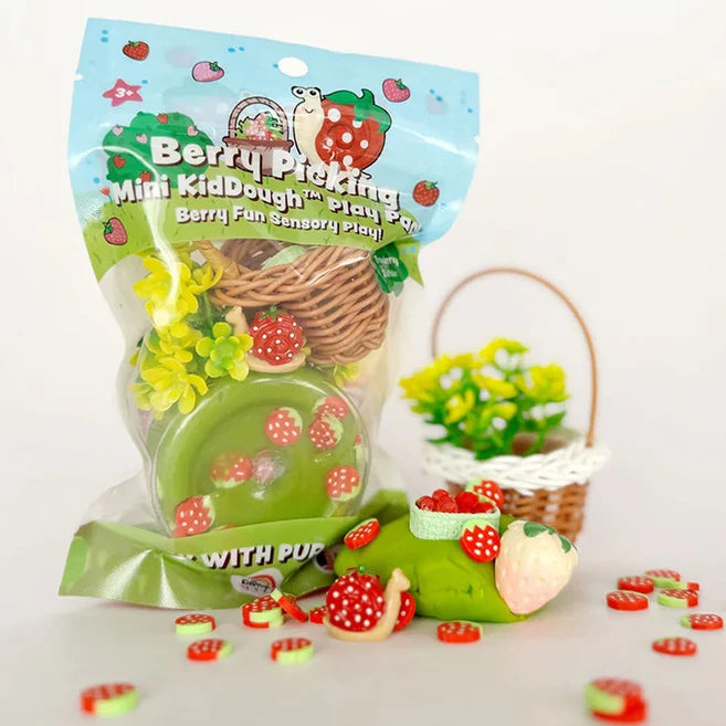 Berry Picking Mini KidDough Play Pack - Best for Ages 3 to 9 - US 4125