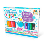 Bath Time Stencil Art Set - Best Arts &amp; Crafts for Ages 3 to 6 - US 7679