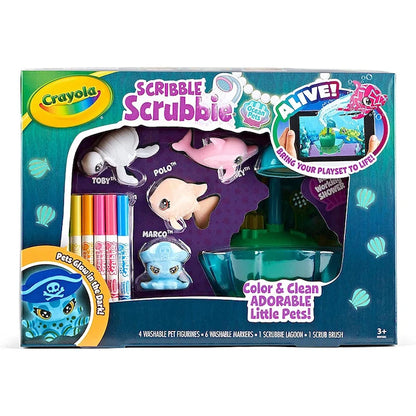 Scribble Scrubbie Pets Glow - Deep Sea Lagoon - Best for 6 year olds - US 8988